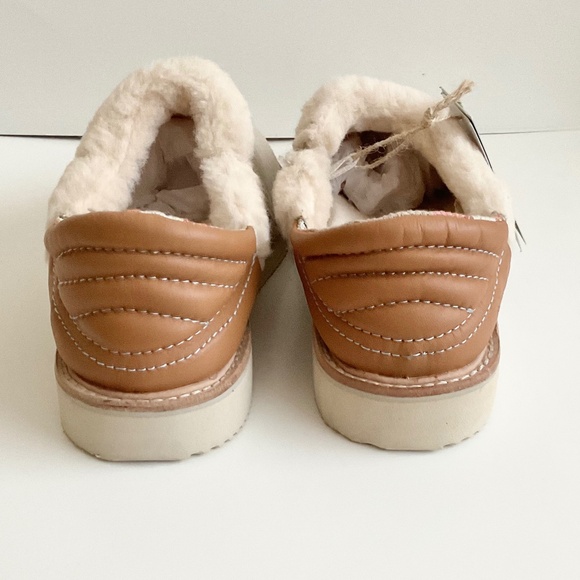 Sanuk Women's Cozy Vibe Low Wool Leather Comfort‎ Slippers 6 NEW w/ Tags No Box - Picture 11 of 16
